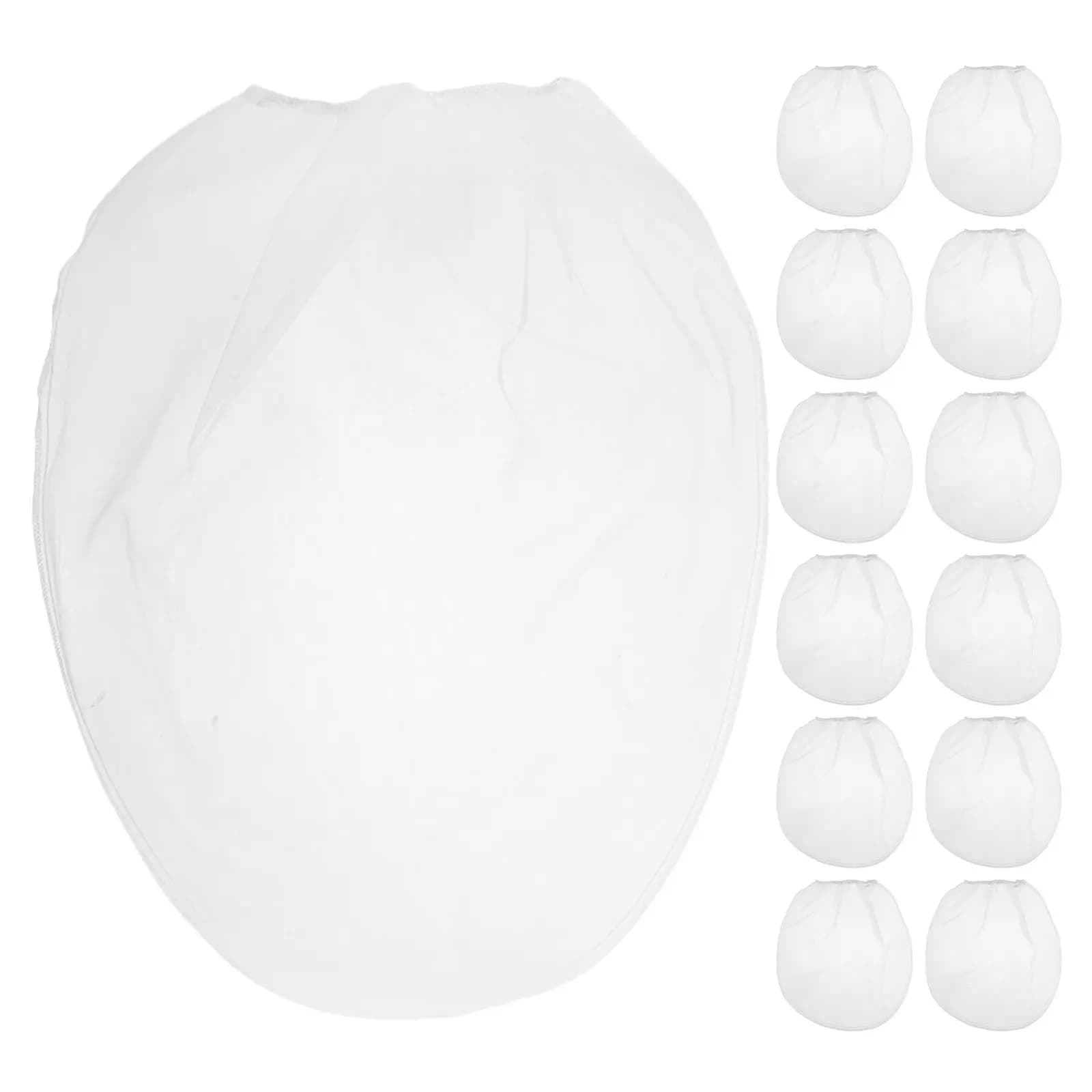 20Pcs Paint Strainer Bags 1 Gallon White Fine Mesh Nylon Polyester Filter Bag for Oil Paint Coating Gardening Liquid Straining