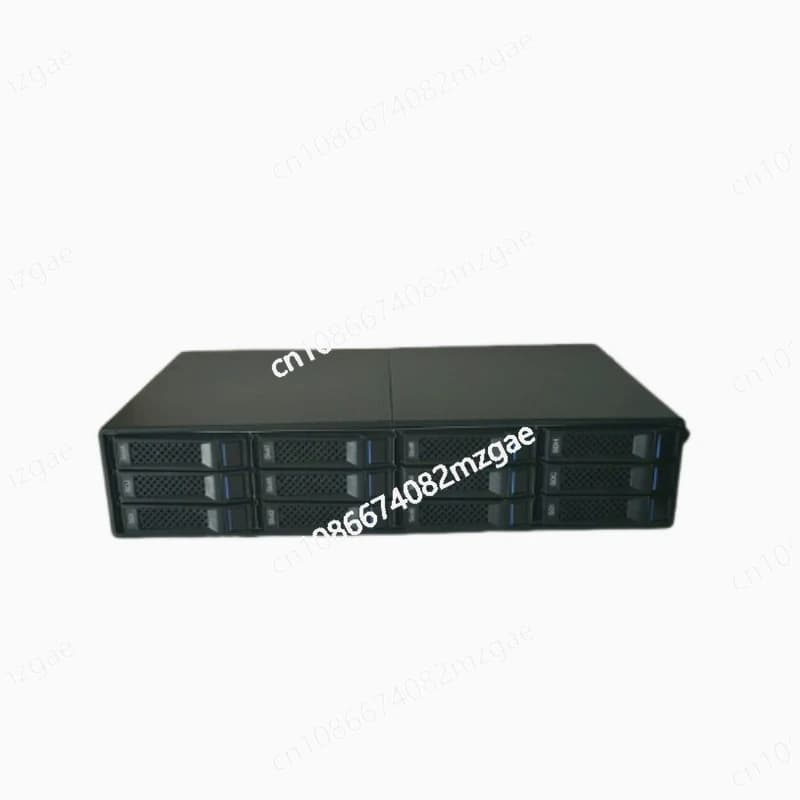 Chassis di espansione a 12 alloggiamenti per hard disk 12G per espansione di archiviazione esterna JBOD 12G per backplane server NAS