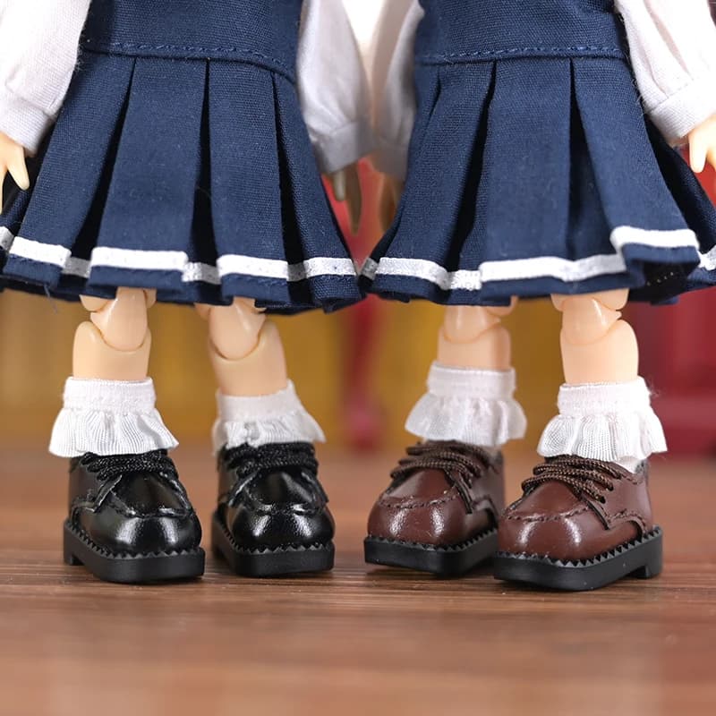 Ob11 Scarpe da bambola Moda Casual Mocassini in pelle fresca Scarpe 1/12 Scarpe Bjd Accessori per Obitsu11, Gsc, Ymy, Body9, Ob11 Doll