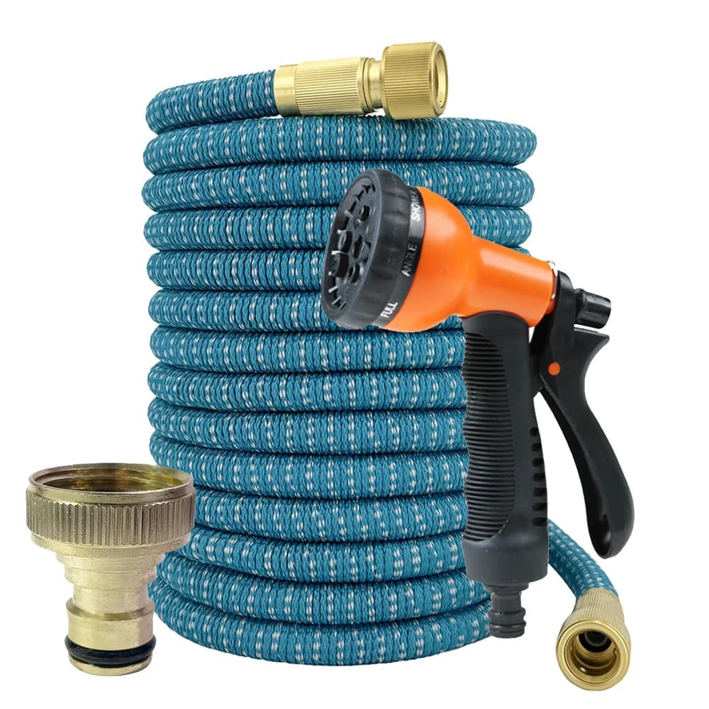 High Pressure Expandable Magic Pipe for Car Wash, Garden Irrigation and Domestic Use, 25FT-125FT