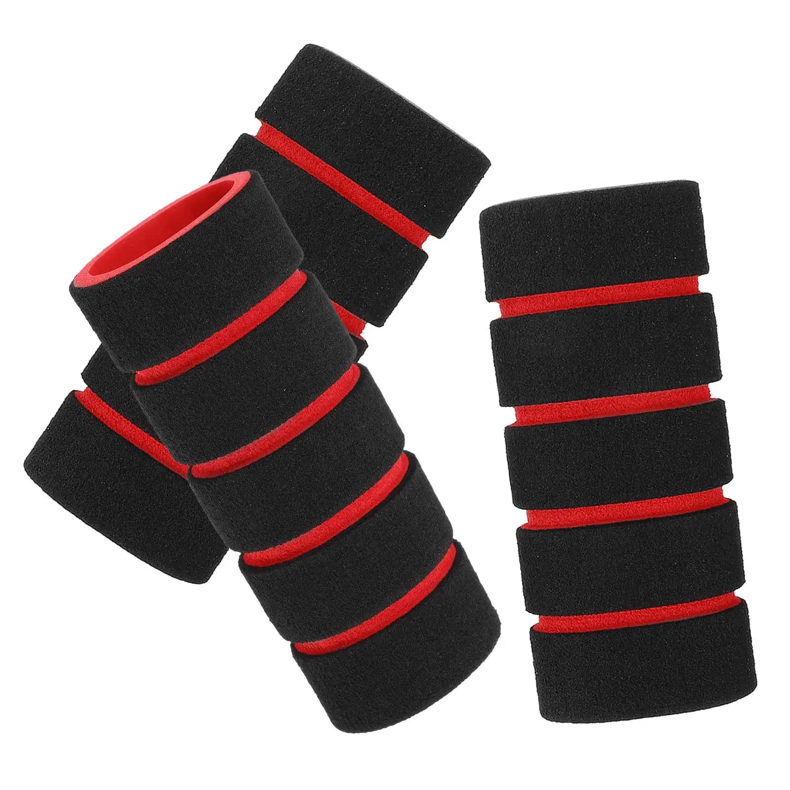 Set di 3 Protezioni in Schiuma per Manubrio, Copri Maniglia Antiscivolo, Protezione per Barra Pull-Up, Pad per Telaio Porta, Squat e Sollevamento Pesi