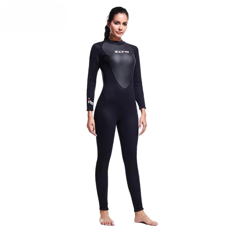 Muta da Sub Uomo Flessibile in Neoprene da 3mm, Spessa e Calda, per Nuoto e Snorkeling Profondo, Monopezzo per Surf