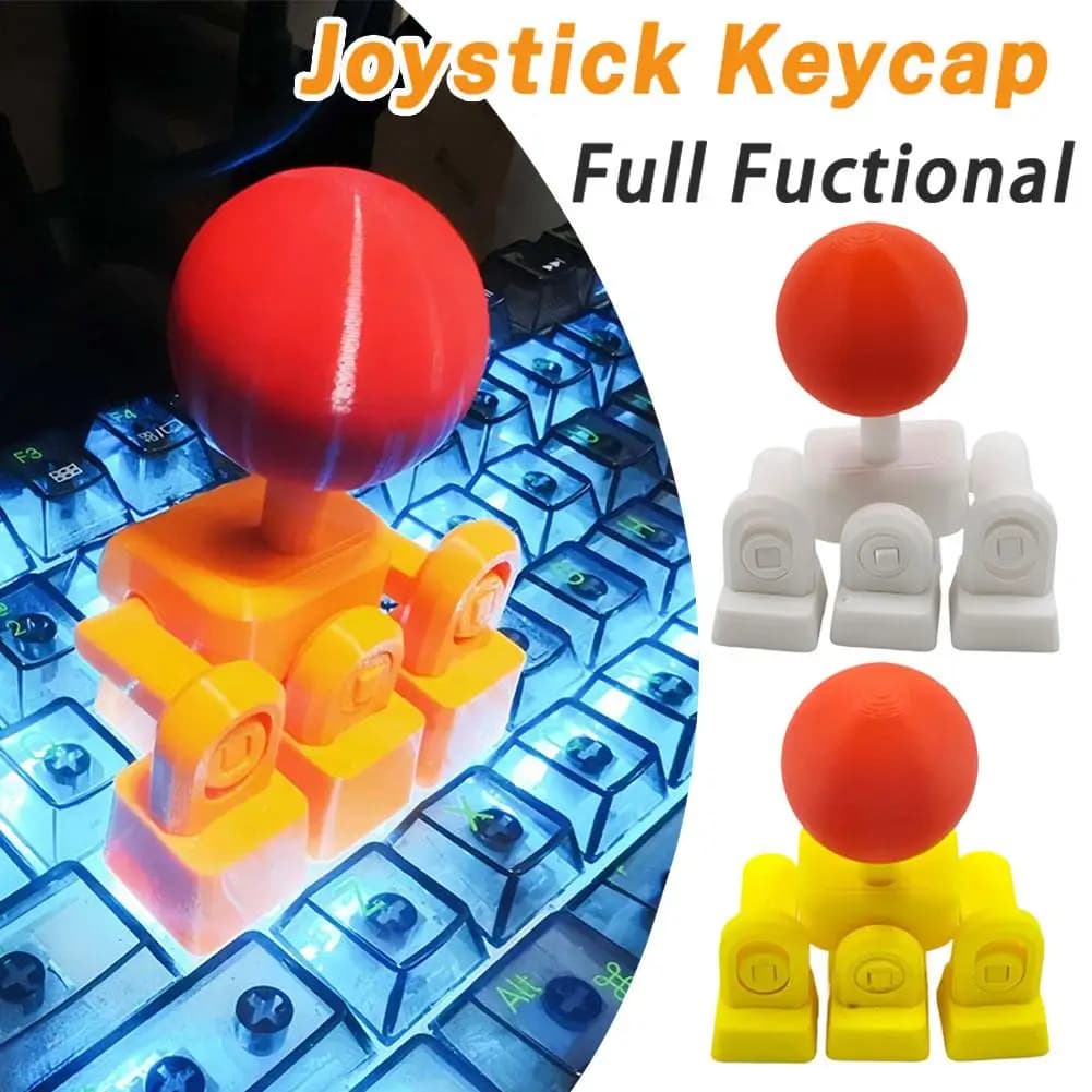 Keycaps per Joystick Stampati in 3D WASD Street Fighter King of Fighters Tasti Creativi per Tastiera da Gioco Antiscivolo per Tastiera Meccanica