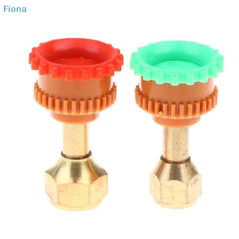 ✔ Ugello Spruzzatore a 14 Denti 7/16-22 con Tappo in Plastica e Asta in Rame, Raccordo Rapido per Tubo da Giardino, Accessori per Tubi Irrigazione