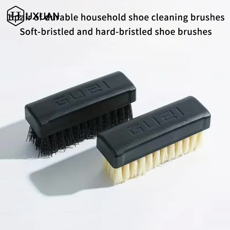 Spazzola per la pulizia delle scarpe in nylon resistente a doppia faccia per la rimozione efficiente di fango, erba e graffi da qualsiasi tipo di scarpa