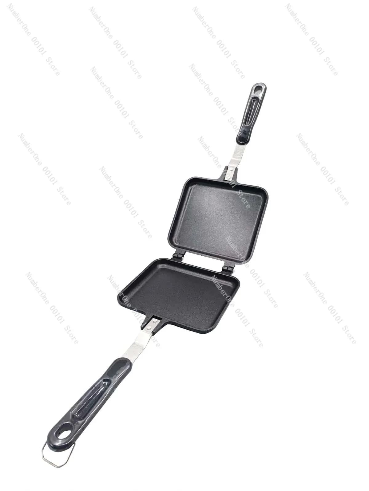 Multi-functional gas sandwich mold, double-sided pan, cake pan, non-stick machine