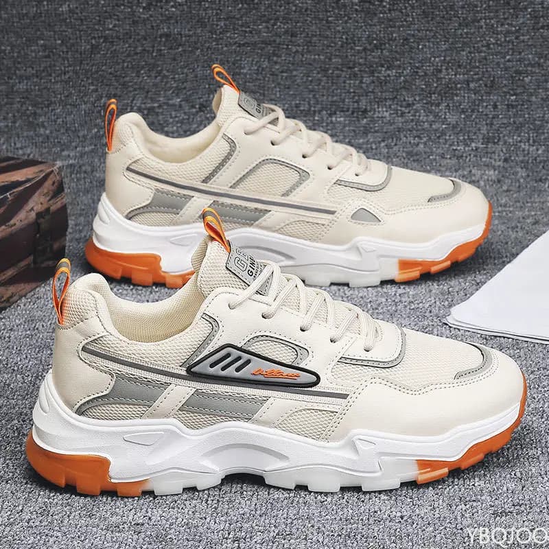 Spring Autumn Men's Fashion Trendy Versatile Sneakers Casual Simple Comfortable Anti slip Wear resistant Breathable Men's Shoes