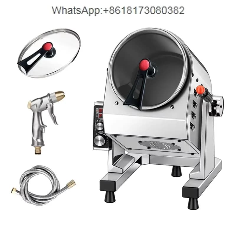 Automatic Rotary Cylinder Fryer, Electric Cooking Board
