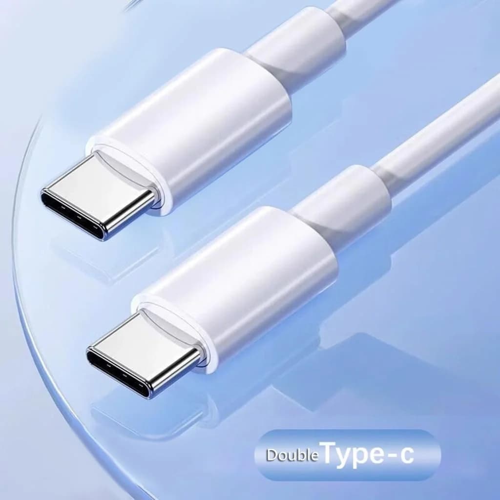 Cavo caricabatterie da USB C a USB C da 2 m, ricarica rapida di tipo C per iPhone 16 Pro Max 15 Samsung Huawei Xiaomi