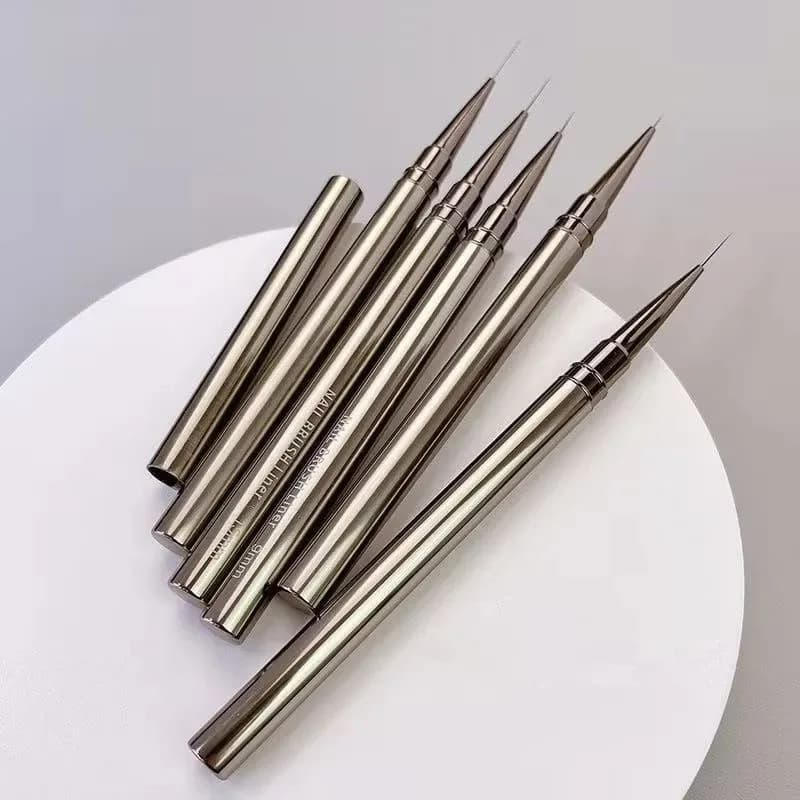 Set di Pennelli per Nail Art, Pennelli per Gel Unghie, Pennelli per Pittura Unghie, Set di Penne per Disegno Nail Art
