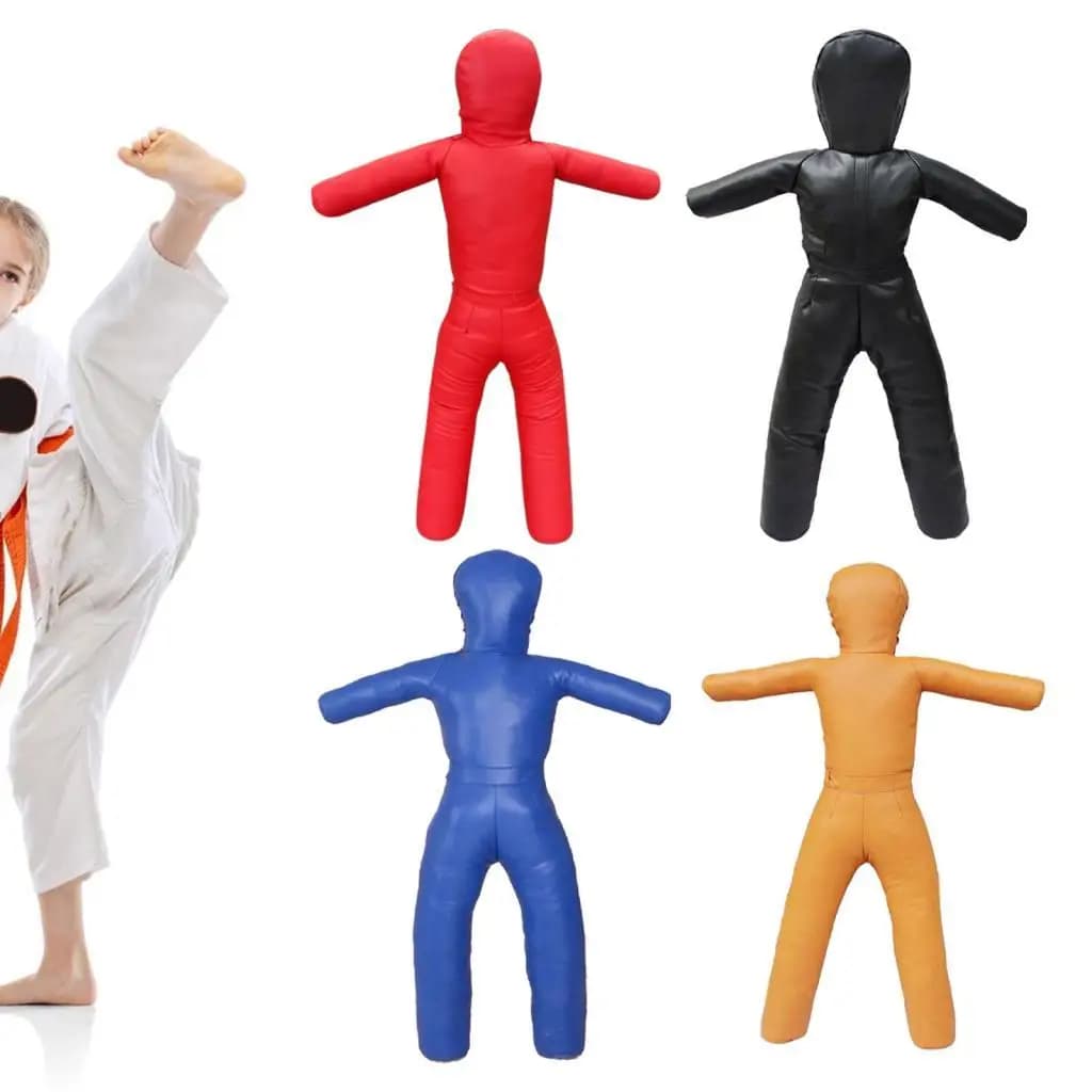 Combat Training Unfilled mannequin Jiu Jitsu mannequin Fitness workout PU leather boxing bag for Taekwondo Boxe Karate