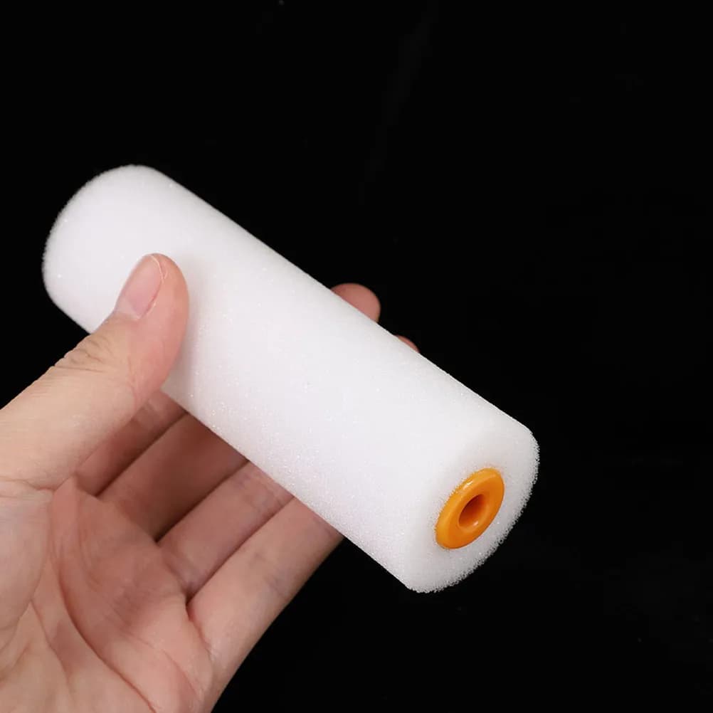 Set di 10 Rulli in Spugna da 4 Pollici, Coperture per Rulli di Vernice ad Alta Densità, Mini Rulli per Pareti e Mobili
