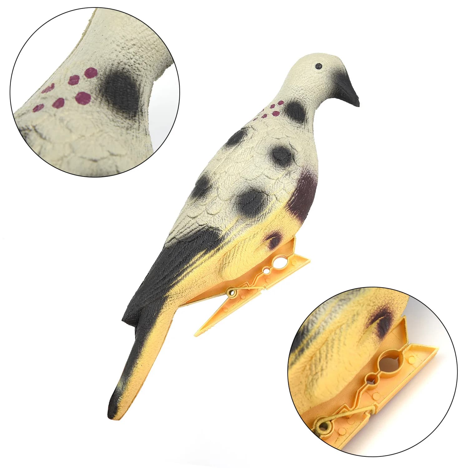 28cm 3D Pigeon tiro con l'arco freccia bersaglio per pratica animale ricurvo balestra gioco di caccia schiuma EVA accessori per riprese leggere
