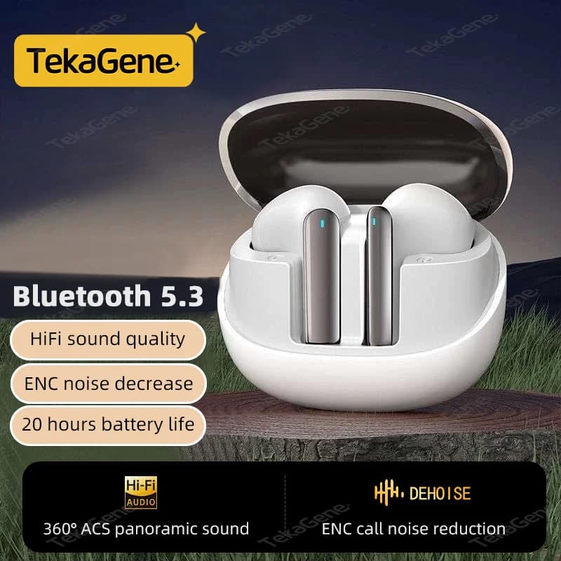 Bluetooth 5.3 TWS Auricolari wireless HiFi Touch Auricolari Life impermeabili ENC HD Chiamata per iPhone 15 14 13 Samsung Huawei Xiaomi