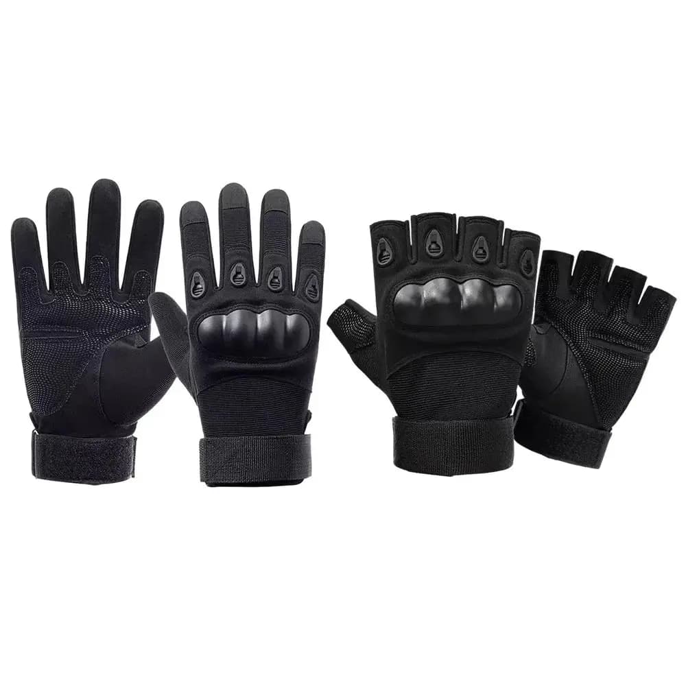 2026 Motorcycle Gloves Cycling Fingerless Gloves Shooting Hiking Hunting Climbing Cycling Gym Riding Half/ Full Finger Gloves