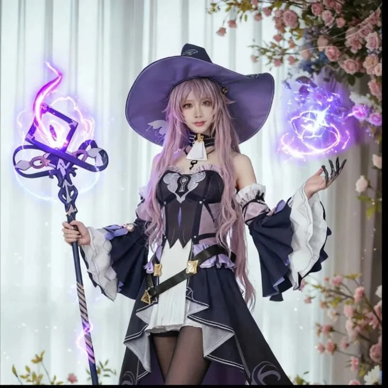 DISPONIBILE Parrucca per Costume Cosplay Herta dal Gioco Honkai Star Rail, Parrucca per Cosplay, Abiti per Feste di Halloween per Donne XS-2XL