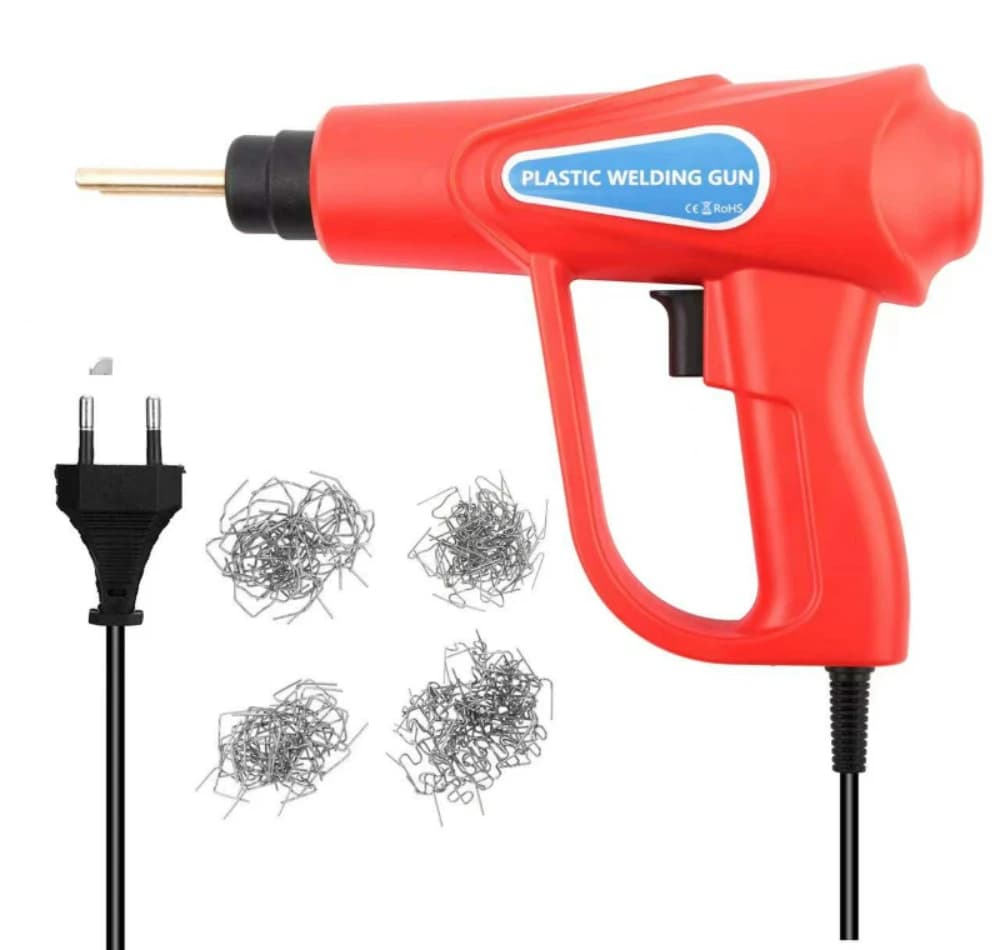 70W Cucitrici a caldo Macchina Graffetta Saldatore di plastica Macchina per la riparazione di plastica PVC Pratiche strumenti per garage Riparazione paraurti auto Cucitrice a caldo
