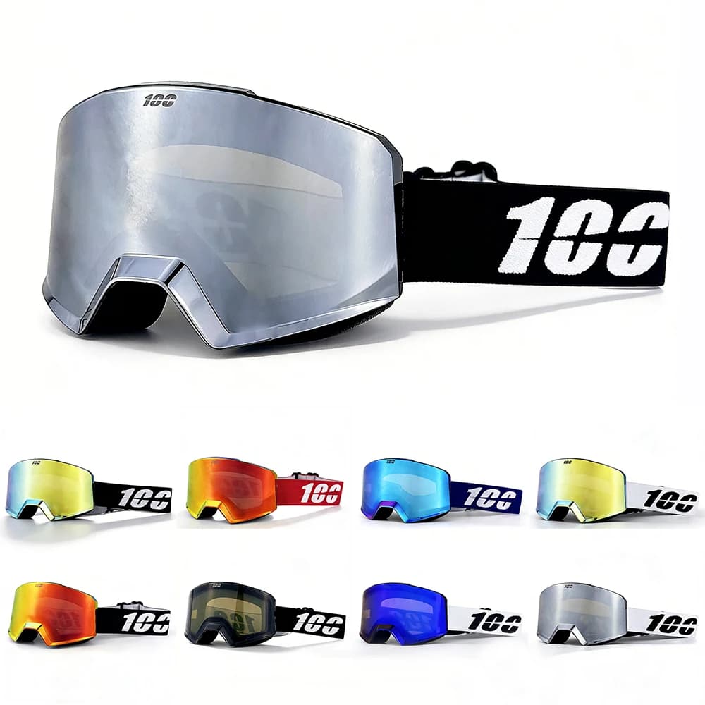 Occhiali da sci da skateboard invernali antivento Occhiali protettivi per sport all'aria aperta Occhiali da ciclismo antipolvere da sci Occhiali da sole incorniciati