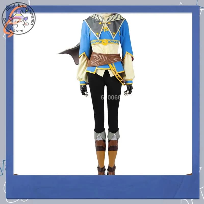 Purya Costume cosplay ispirato al gioco Principessa Zelda Collezione completa di abiti Giochi in stile anime CA completo;2,C'4,H.