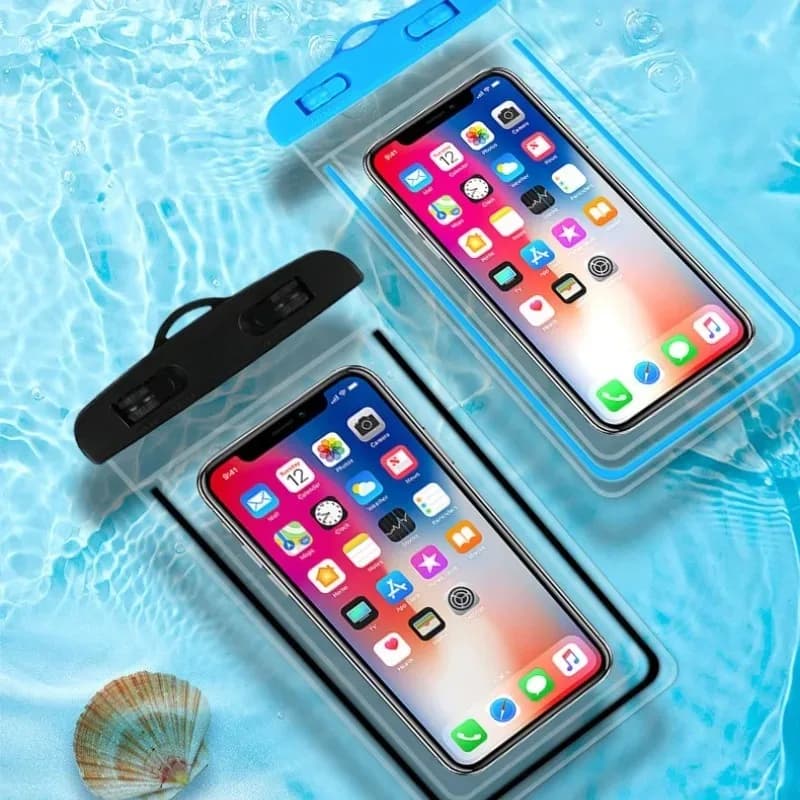 PVC Transparent Waterproof Phone Case Waterproof Luminous Touchscreen Bag With Swimming, Diving, Rafting With Hot Spring