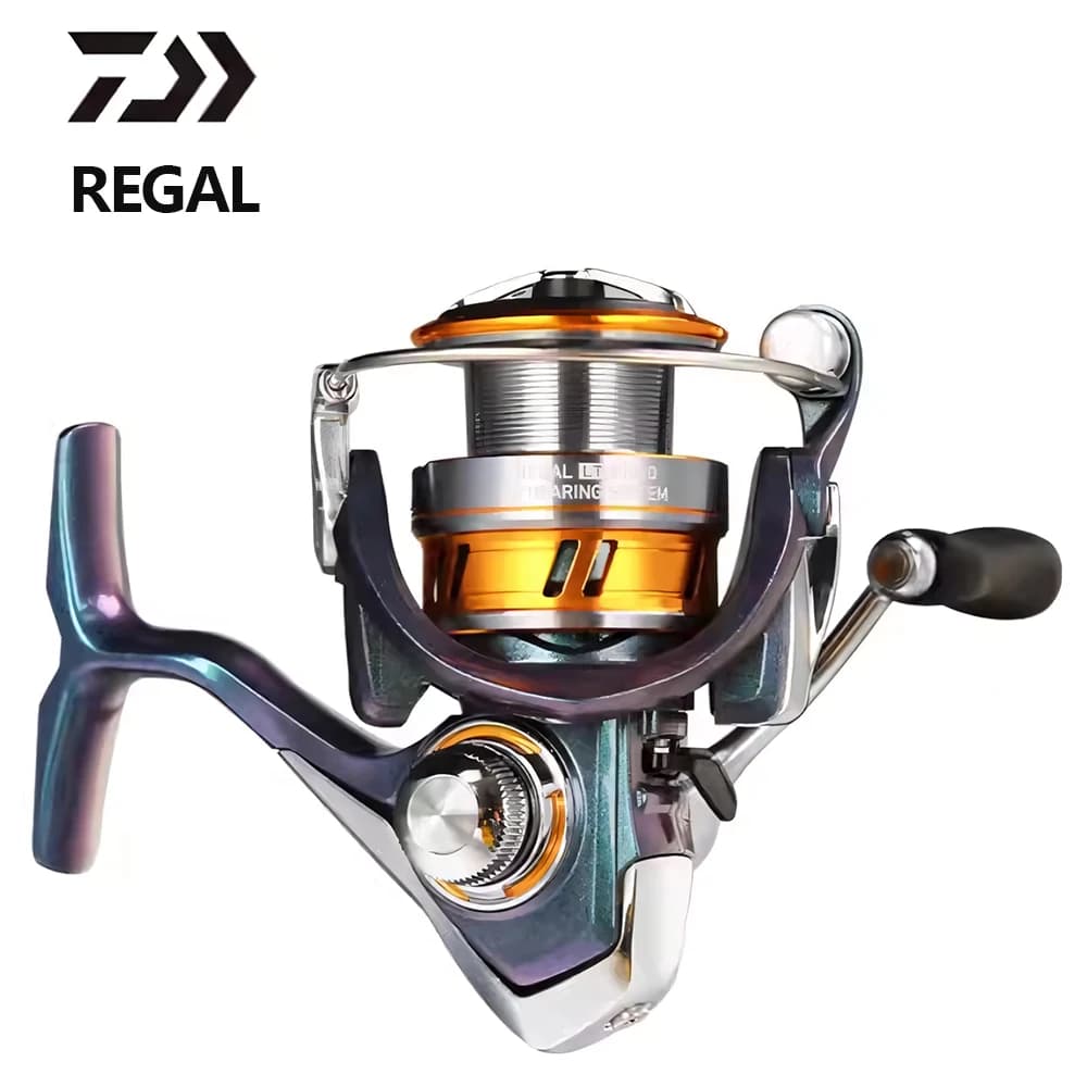 Mulinello da pesca a spinning DAIWA REGAL CS LT 24, frizione massima 5-12kg, 9+BB, bobina profonda, lancio lungo, mulinello per pesca a spinning.