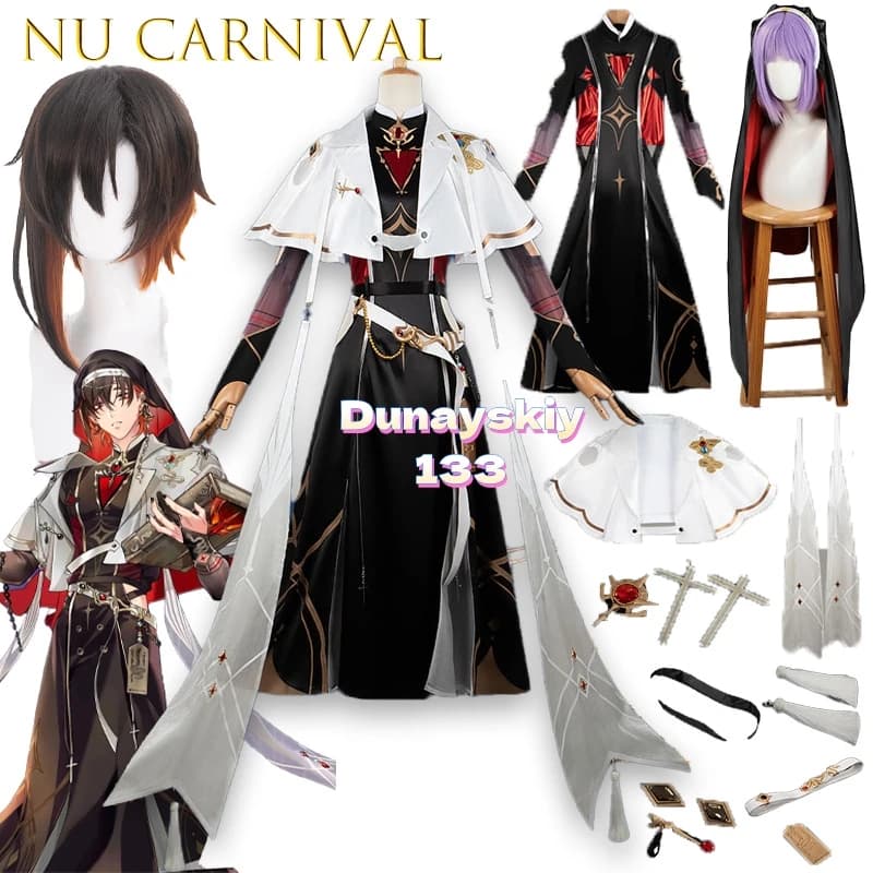 Handsome Antique Game Suit Cosplay Costume Nu Carnival Yakumo Custom Any Size Anime Halloween Party Outfit