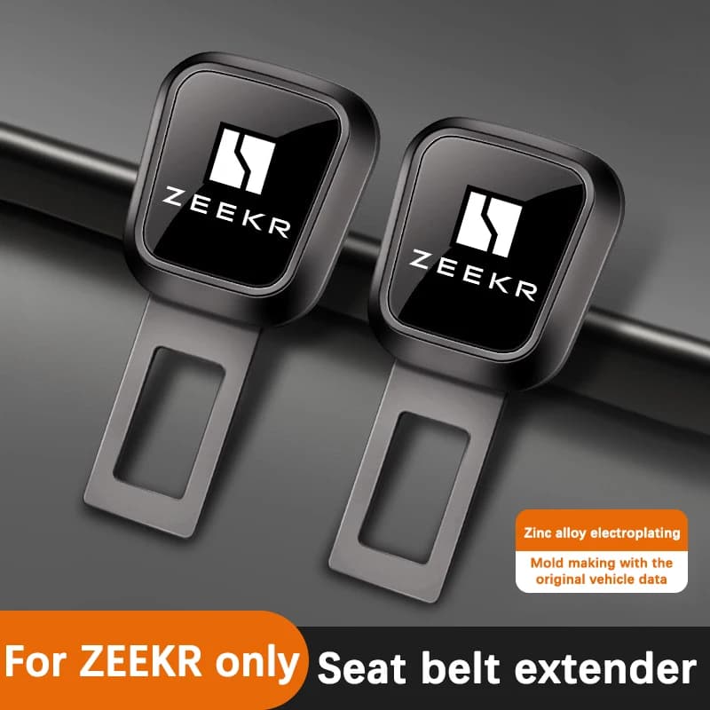 Car Seat Belt Clip Extender Safety Seatbelt Lock Buckle Plug Accessories For Zeekr 001 MIX 009 007 Zeekr X 7X