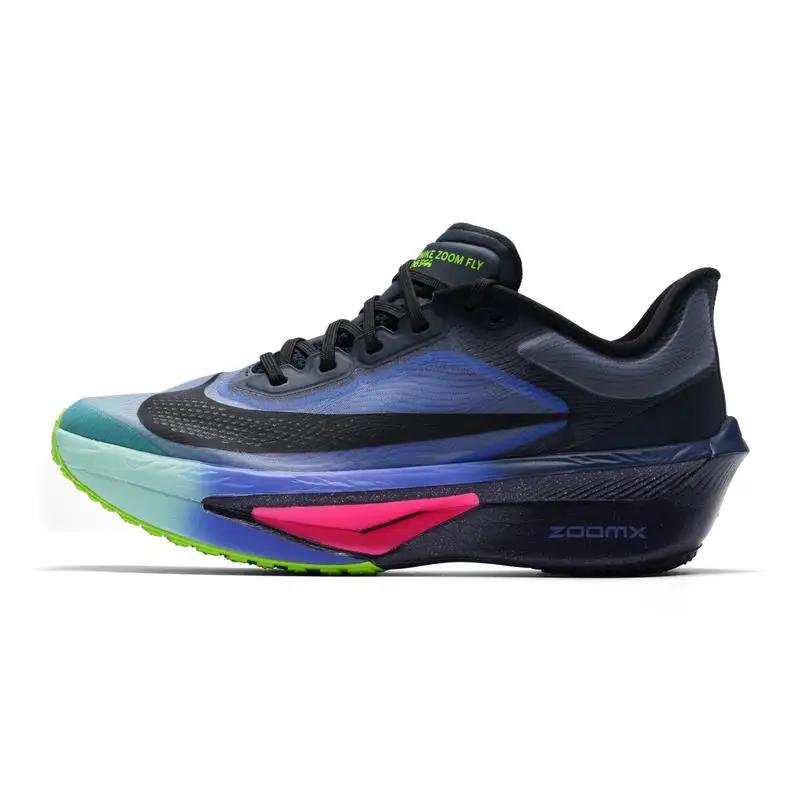 Nike (Nike) Scarpe da uomo, Scarpe sportive, Zoom Fly 6, Allenamento fitness, Ammortizzazione, Scarpe da corsa resistenti all'usura e traspiranti, Io9572-400
