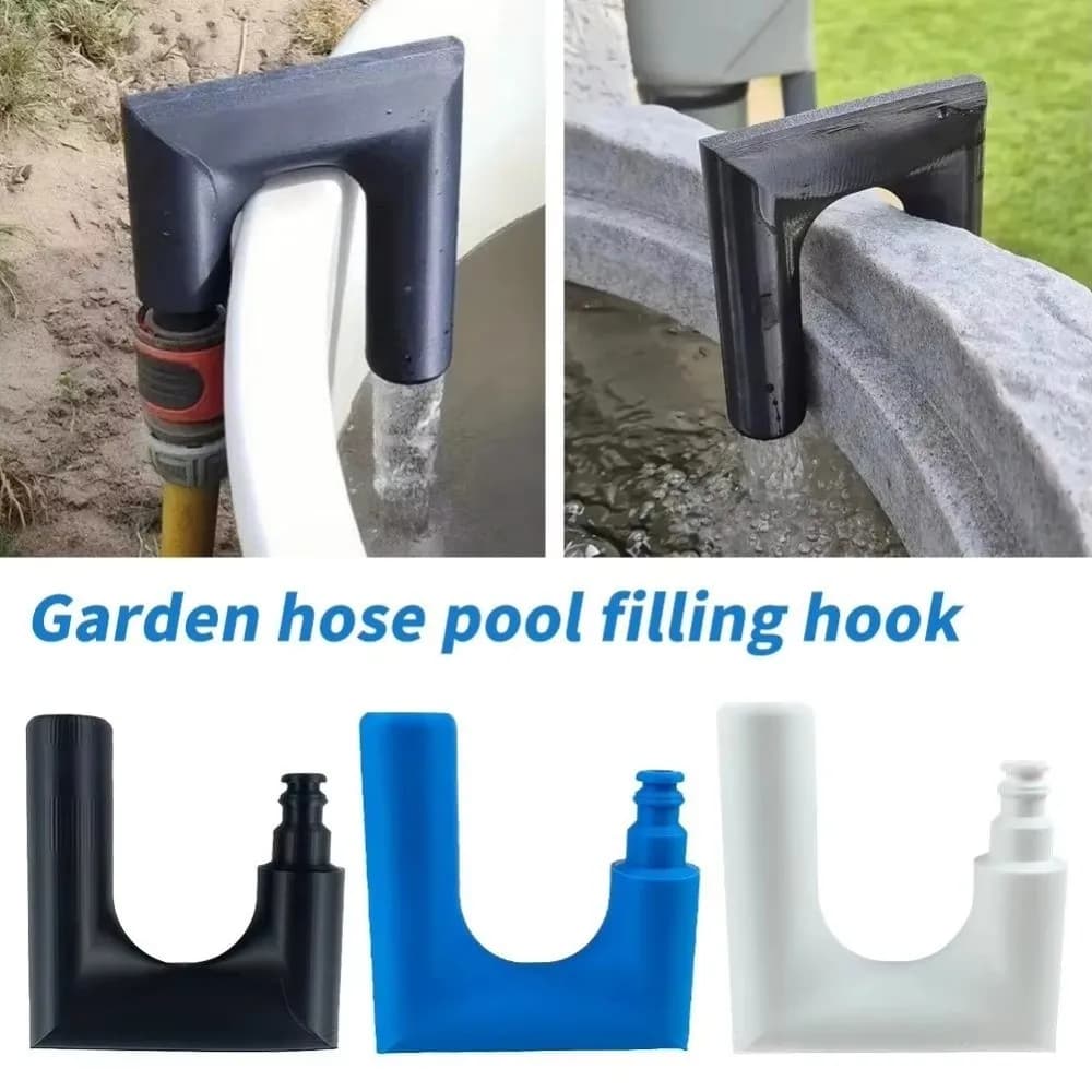 Ganci Multifunzionali per Tubi da Giardinaggio, Accessori per Piscina Resistenti alle Intemperie, Tubo per Acqua Piscina, Tubo Flessibile per Piscina