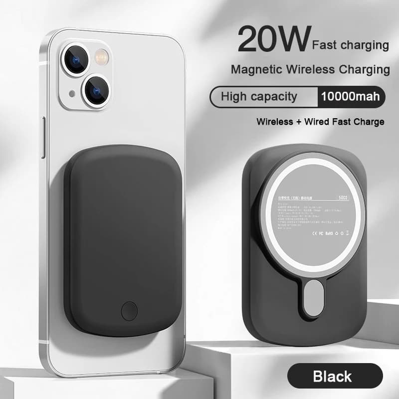 Mini Magnetic Wireless Power Bank 10000mAh Powerbank portatile tipo C caricabatterie rapido per iPhone 15 14 13 12 Pro Xiaomi 14 Magsafe