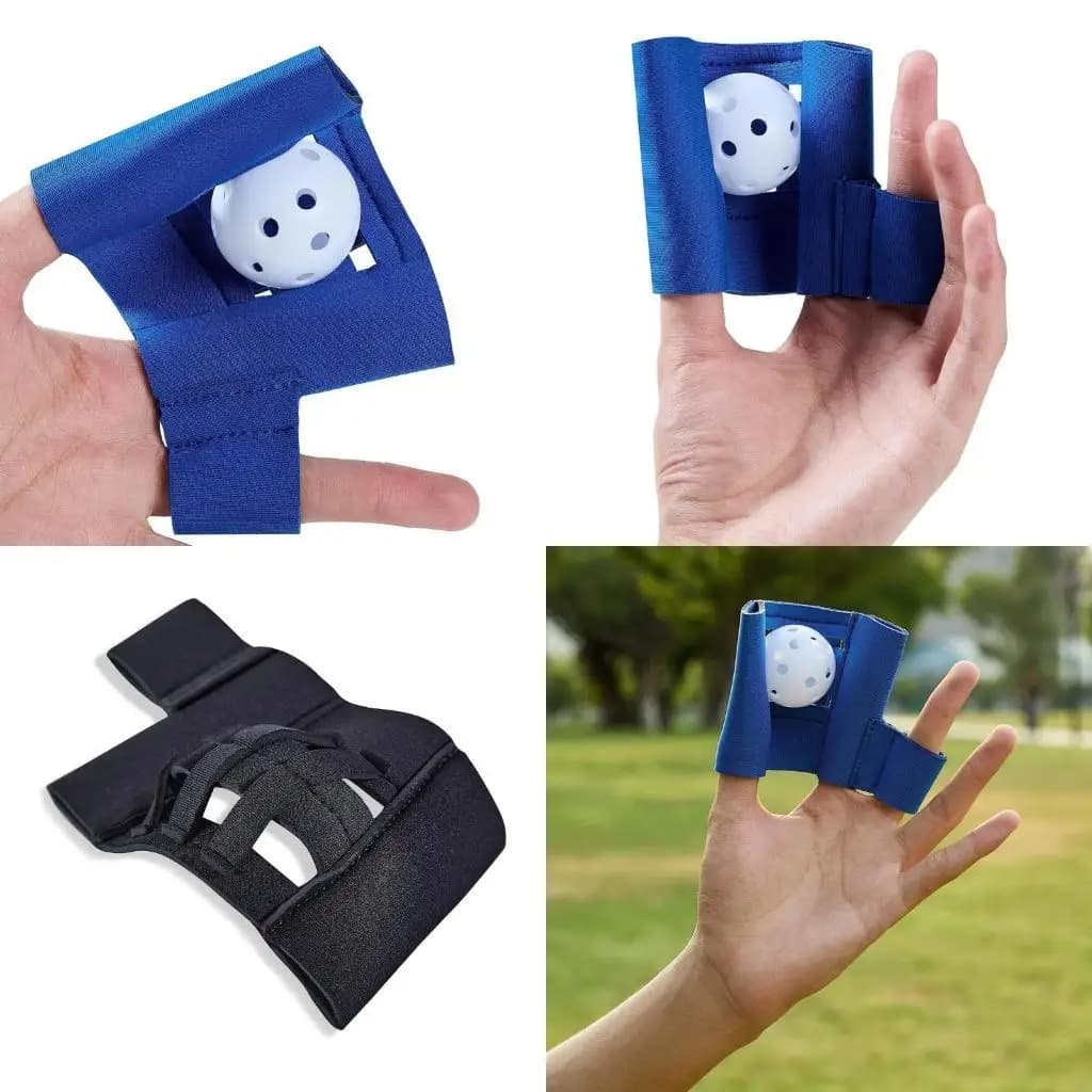 Mini guanto da allenamento Guanto da softball da baseball Guanto da softball con due Catcher Guanto da golf con palline da