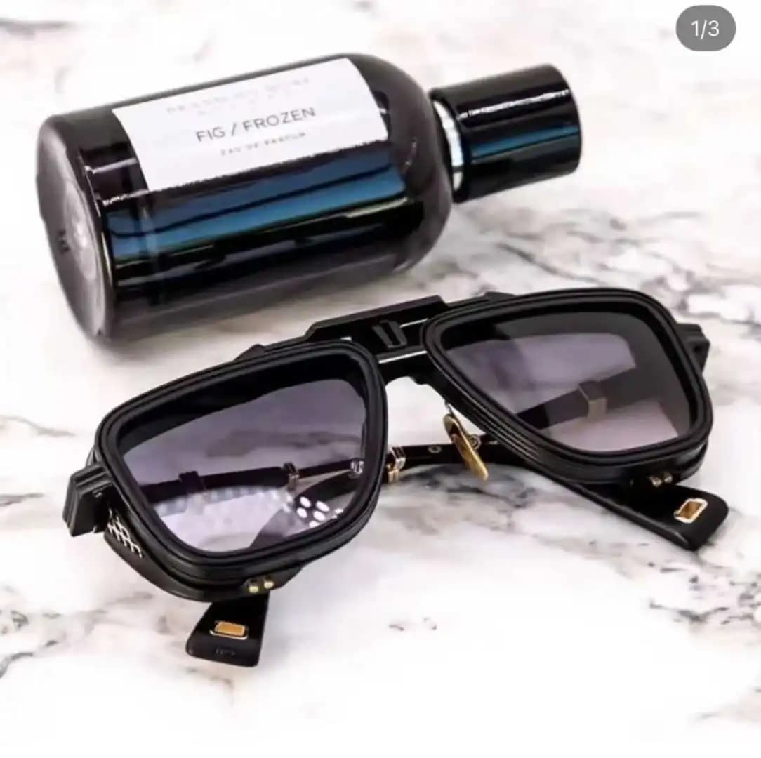 Luxury Fashion Trend Vintage Henri Sunglasses GTO Tough Guy Heavy Metal Punk Goggle UV400 Retro Square Unisex 3A+ High Quality