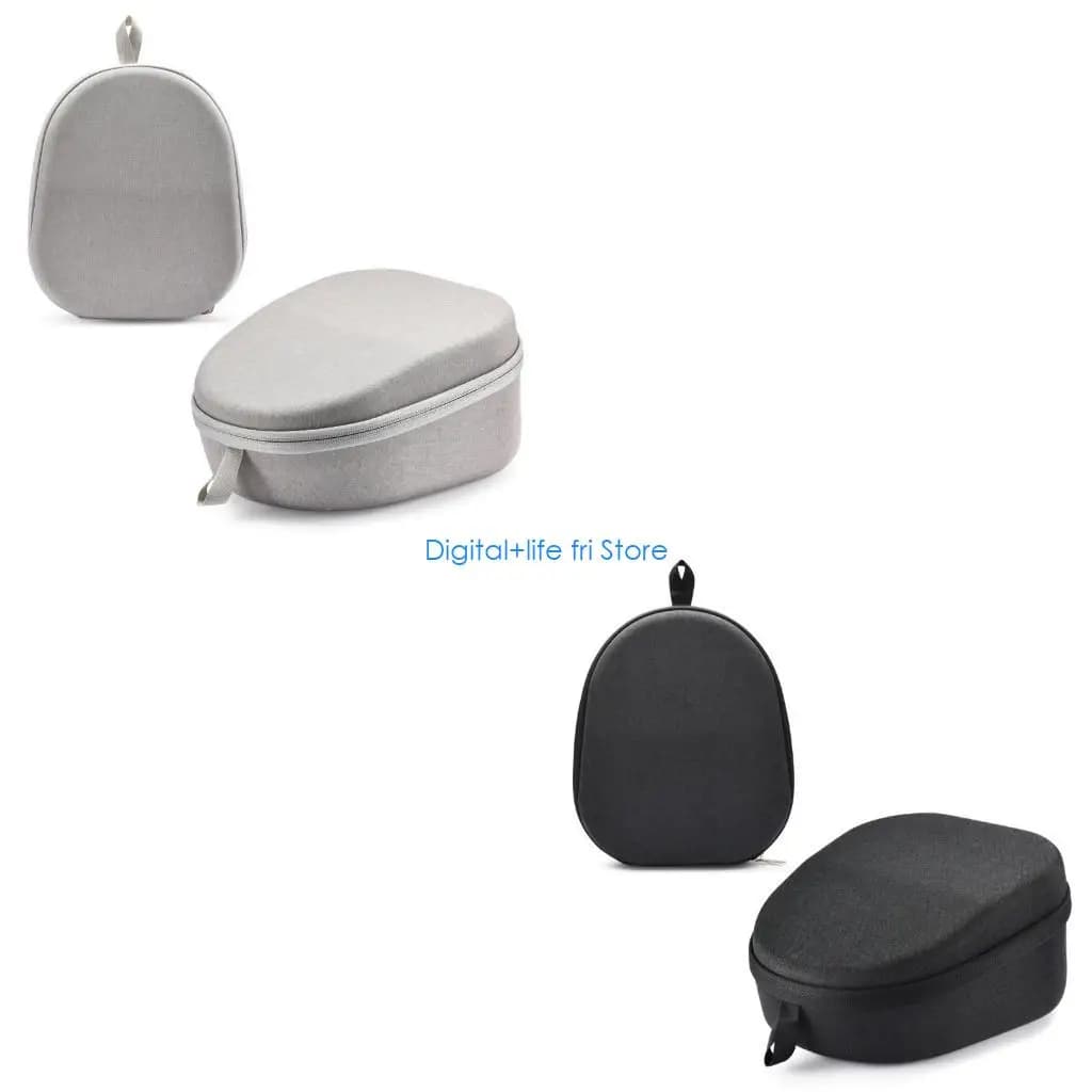 E06D Carry Case For Professional Gaming Headsets Case Bag With Hand Rope Smooth Opening Secure and Convenient