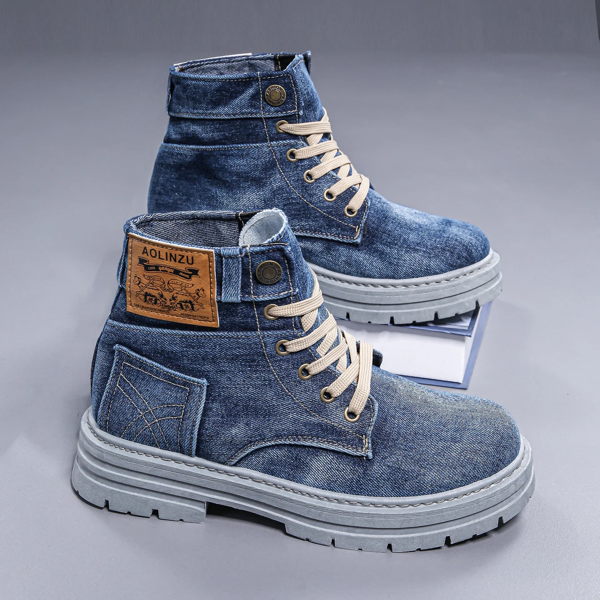 2025 Men's Classic Sneakers Trendy Fashion Denim Casual Shoes Versatile Running Shoes Breathable for Young Zapatillas Deportivas