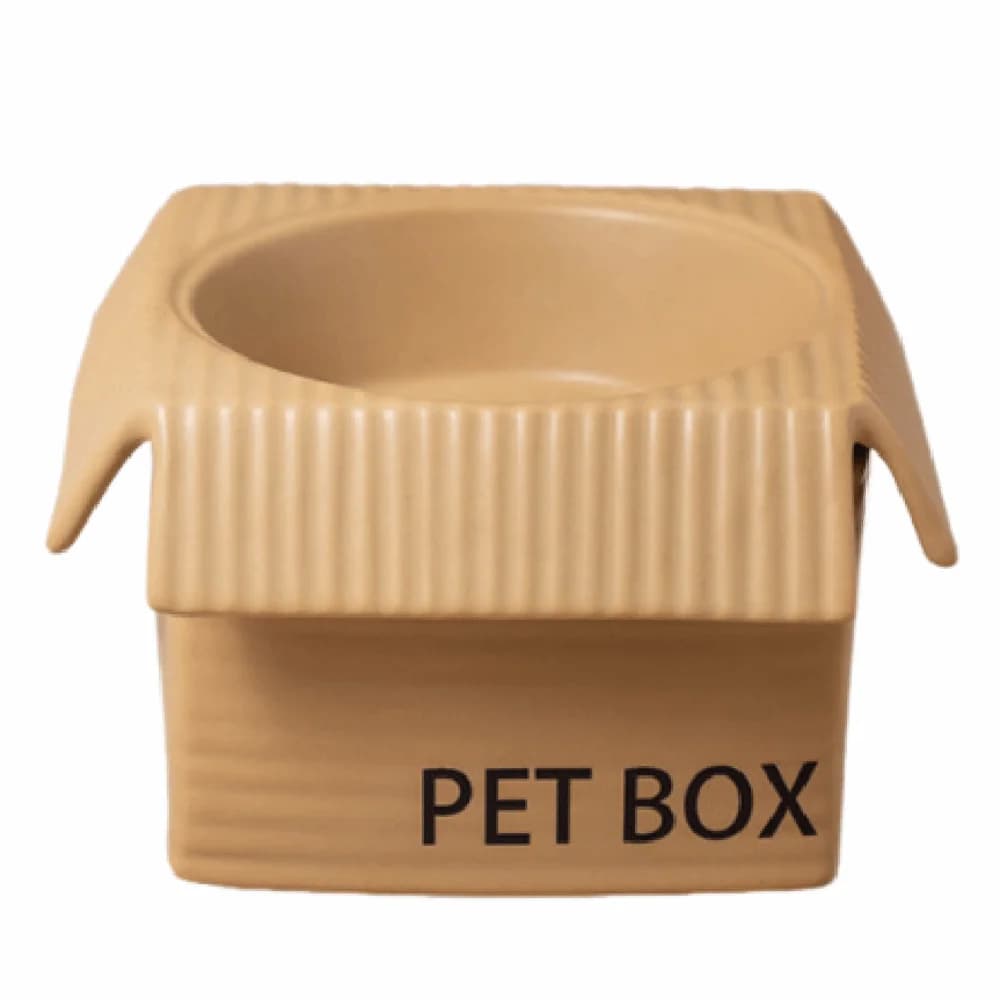 Ciotola Antiscivolo in Ceramica per Animali Domestici, Anti-Rigurgito, Protegge le Vertebre Cervicali, Ciotola Multifunzione Anti-Ribaltamento per Cibo e Acqua per Gatti
