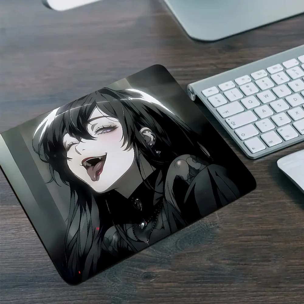 CIFBUY Vibrant Mouse Pad Waterproof Non-Slip Gaming Keyboard Mat Office Desk Pad Durable Computer Mousepad Retro Decor
