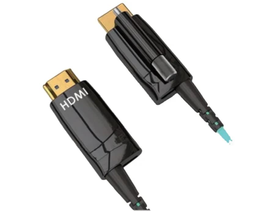 Vite HDMI 48 Gbps 8K TV Monitor AV Active Optical HDMI 2.1 Locking Fiber HDMI Cable for Engineering Projects