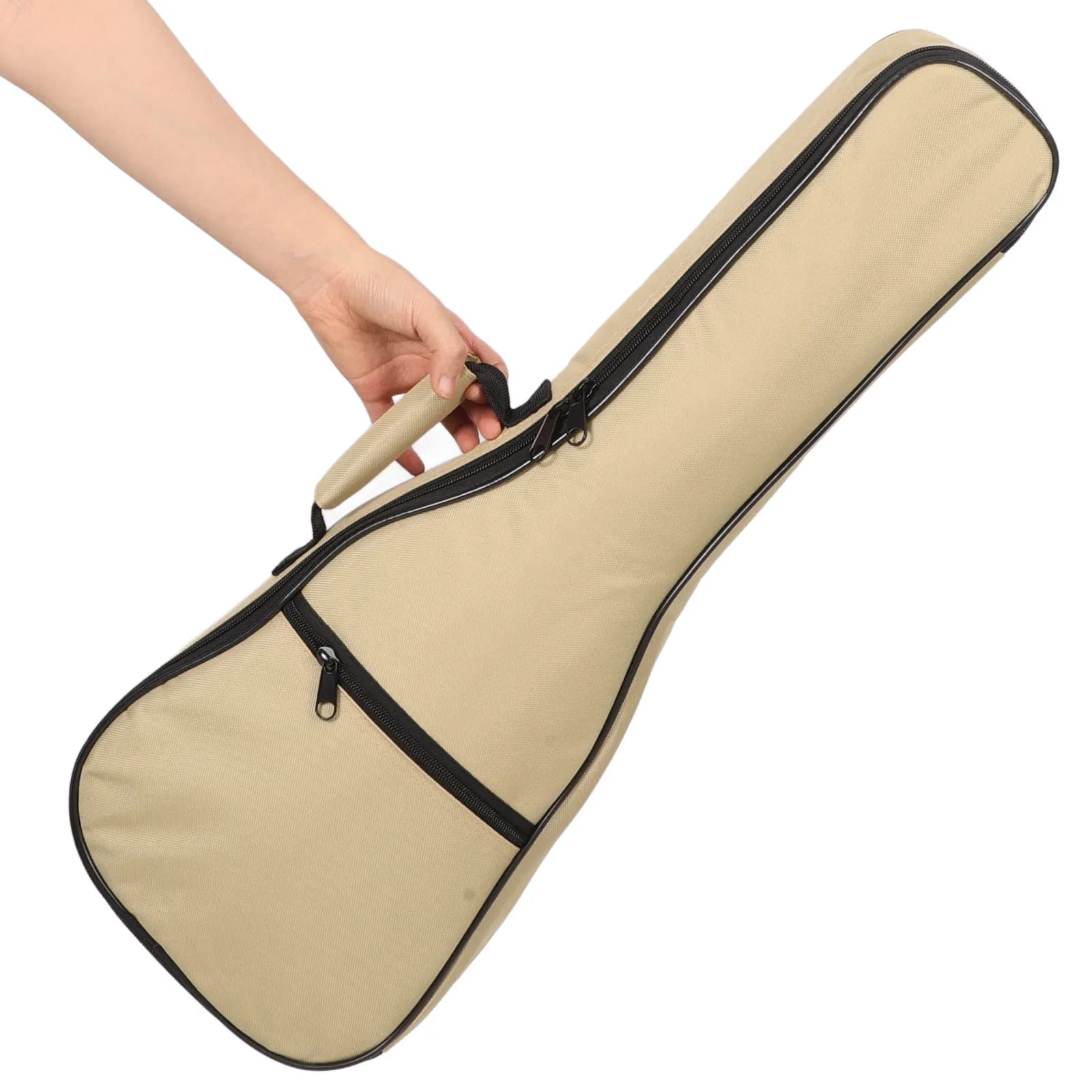 Borsa per ukulele in tessuto Oxford, materiale resistente e impermeabile, tracolla regolabile, borsa per il trasporto dell'ukulele per bambini e adulti, portatile