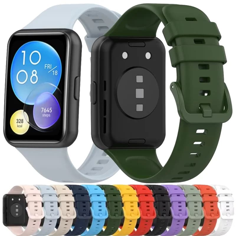 Original Silicone Strap For Huawei Watch Fit 2 Active Bracelet Wristband Correa Huawei watch fit 2 Replacement Accessories Belt