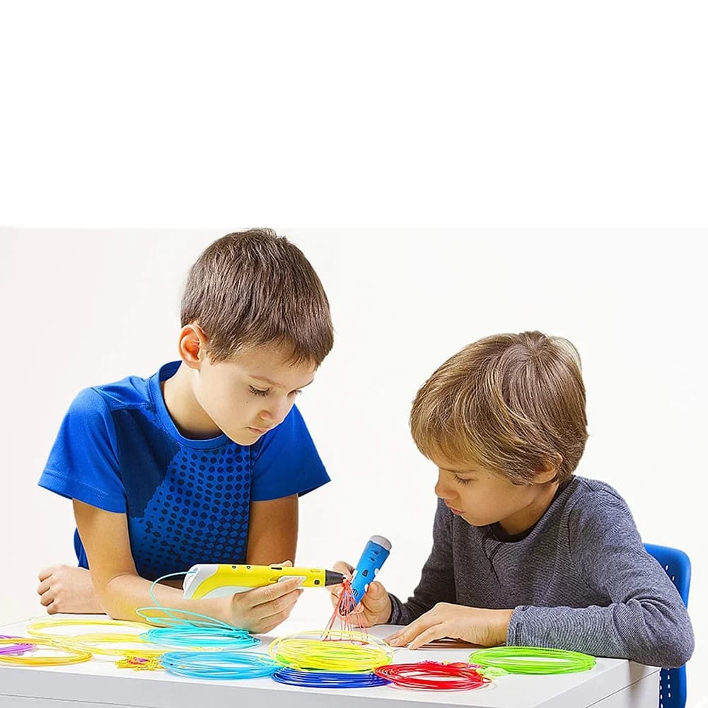 A29F-3D 30 Colors Filament Filament Refills for 3D PLA 1,75mm Pen, Non-toxic and Fluid Printing Papers