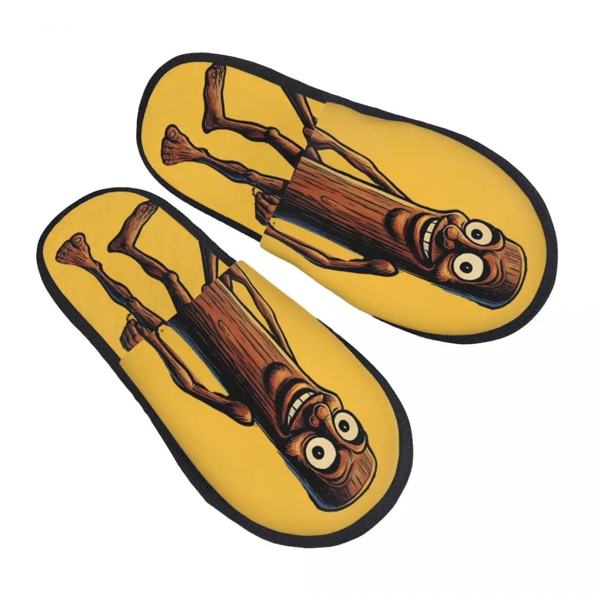 Custom Italian Brainrot Guest Slippers for Spa Women Animals Cartoon House Slipper