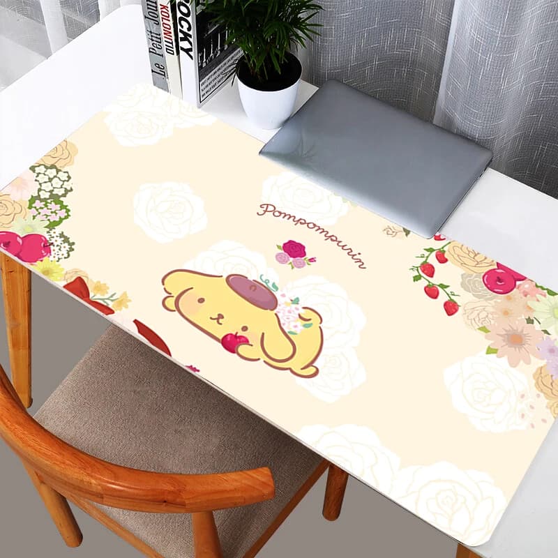 Pompompurin mouse pad, durable game accessories, PC desk mat, XXL large mat for keyboard, tablet and mouse