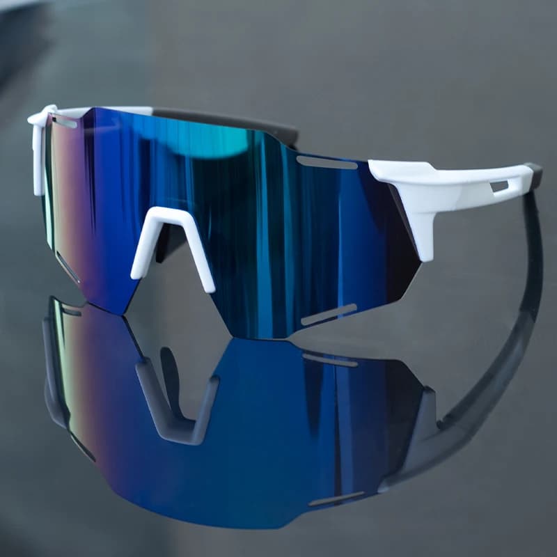 Occhiali da sole da ciclismo con protezione UV400 Occhiali sportivi alla moda antivento Occhiali da sole da escursionismo da pesca comodi unisex