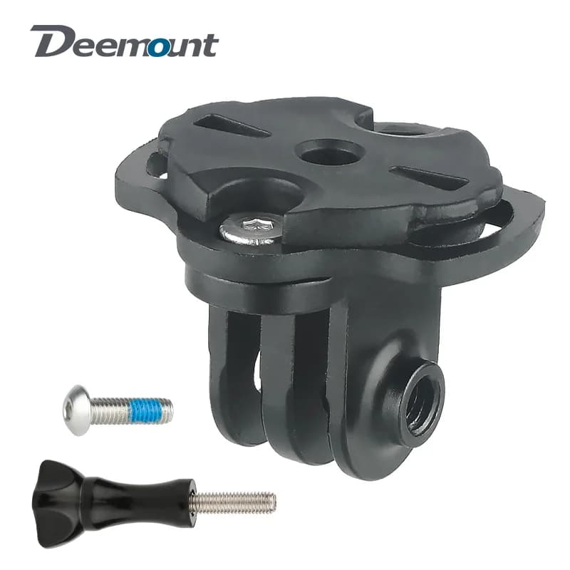 Accessories for repair of fixed base of assembly bracket of the bicycle computer for convee/concave spare parts of the Garmin Gopro camera lighthouse