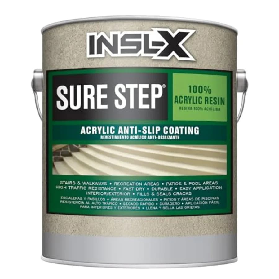 Sure Step Acrylic Anti-Slip Paint,,1 Gallon Pack of 1