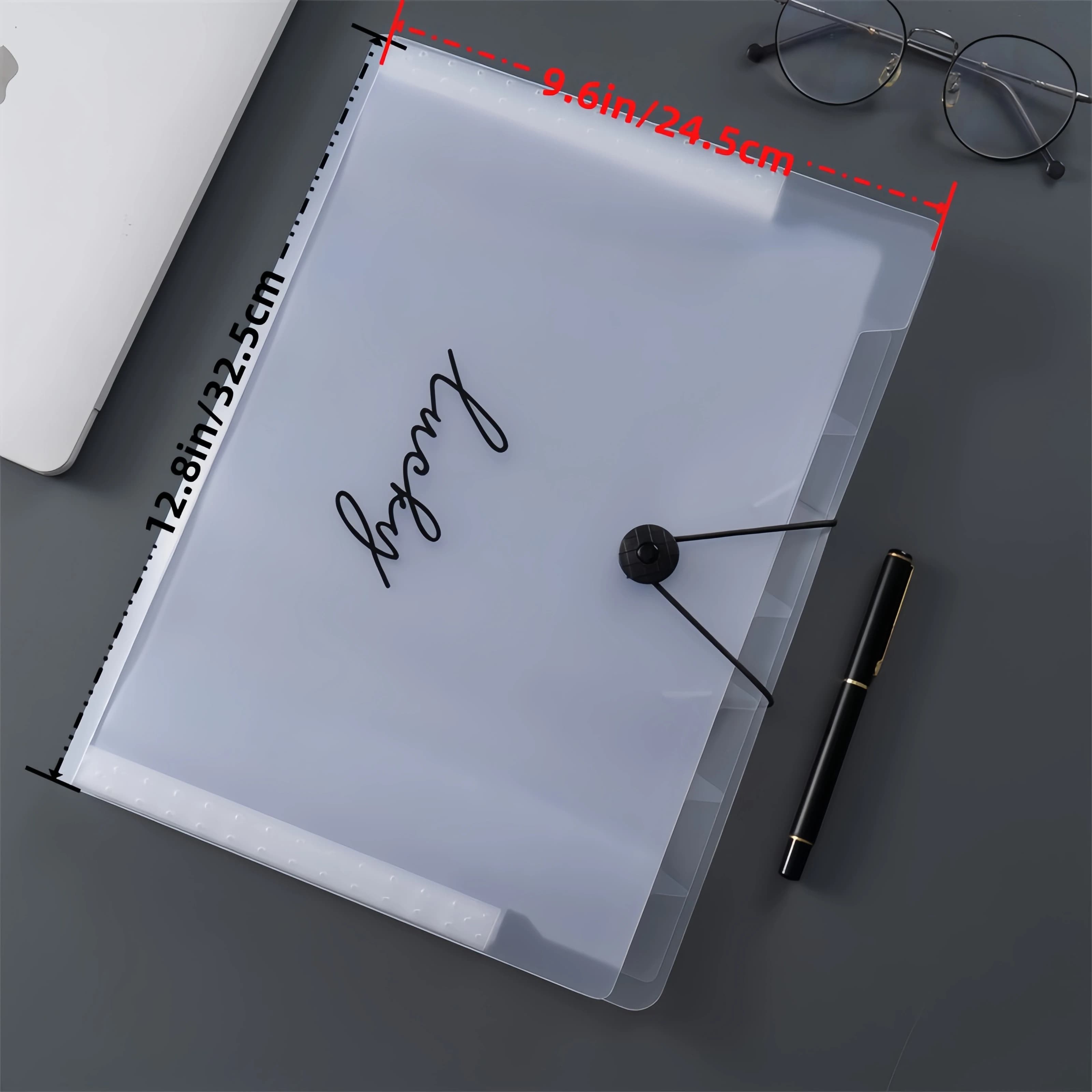 Cartella A4 Borsa per organo Borsa per carta di prova Cartella per archivi Borsa per file di classificazione dei soggetti multistrato