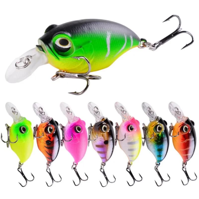 1 pz 5,8 cm 8,4 g Little Chubby galleggiante acqua Mino esca, esca di plastica, attrezzatura da pesca biomimetica