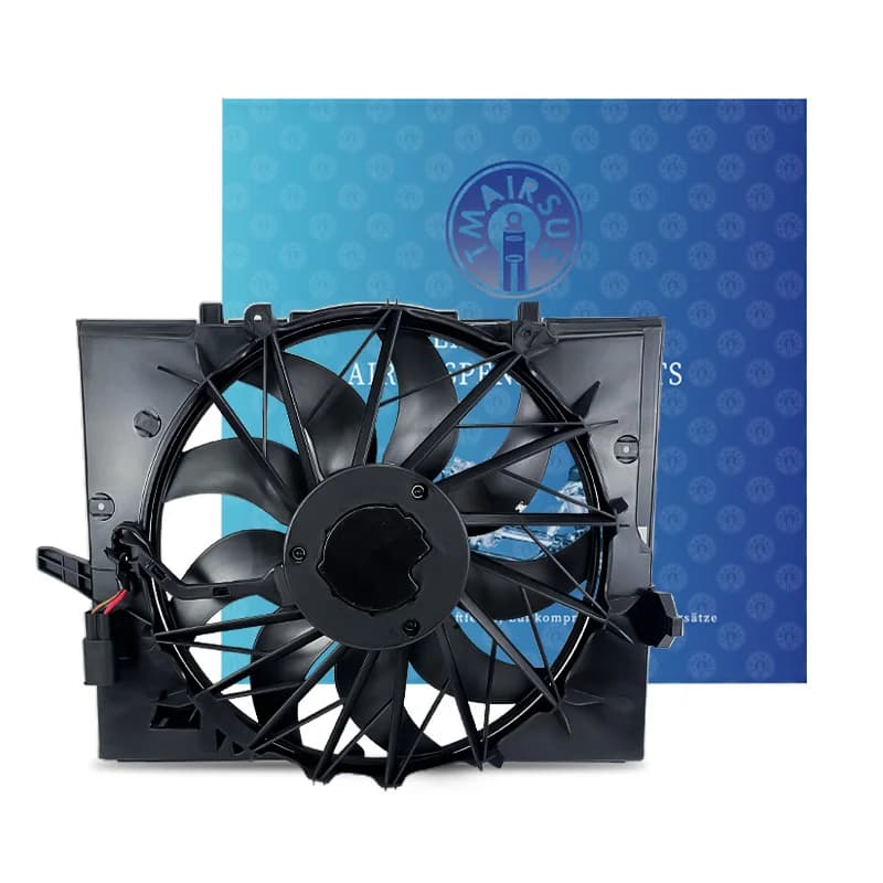 17427543282 17427514181 17427524881 Ventola radiatore elettrica Ventola radiatore e ventola condensatore Ventola di raffreddamento Radiatore per 5 E60
