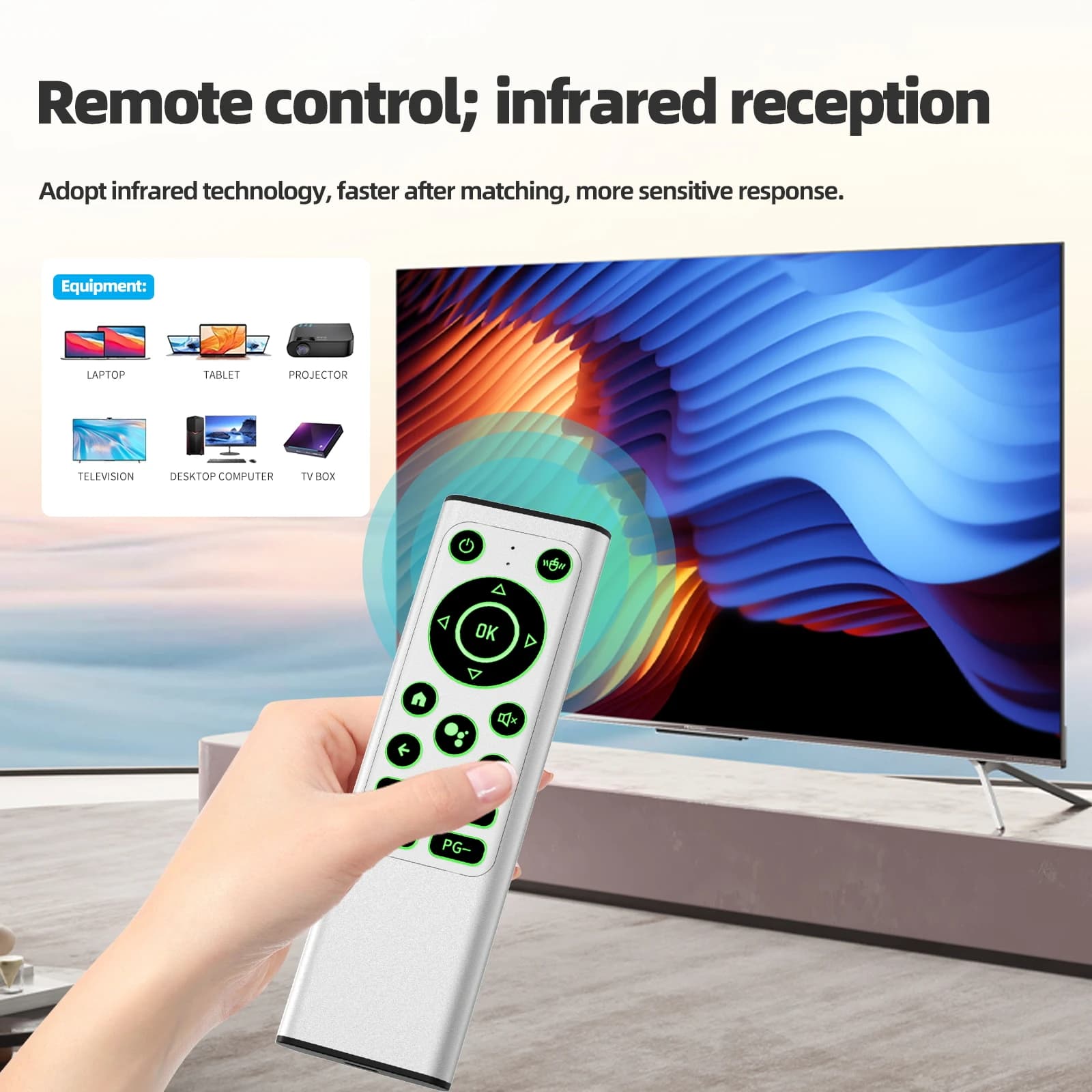X9 RGB BT Remote Control 2.4G Wireless Air Mouse Mini Keyboard Battery Backlit For Android Smart TV BOX PC Tablet Projector