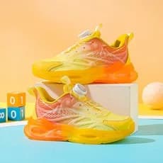 Kids Sneakers Lightweight Breathable Trendy Summer Gym Training Non-slip School Playground Shoes 2025 New Running Shoes Children